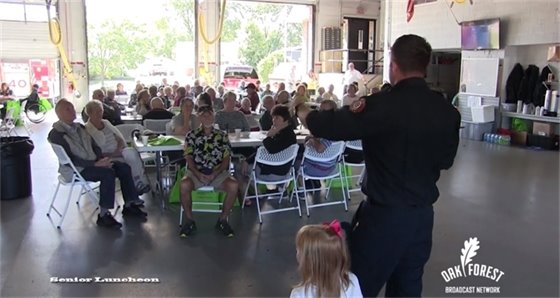 Senior Lunch at the Fire Station 2019