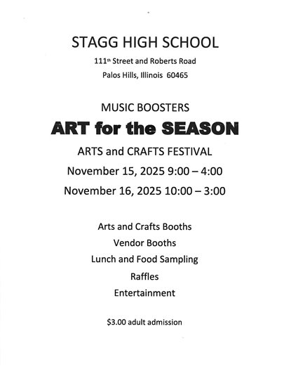 Stagg Arts and Crafts Show