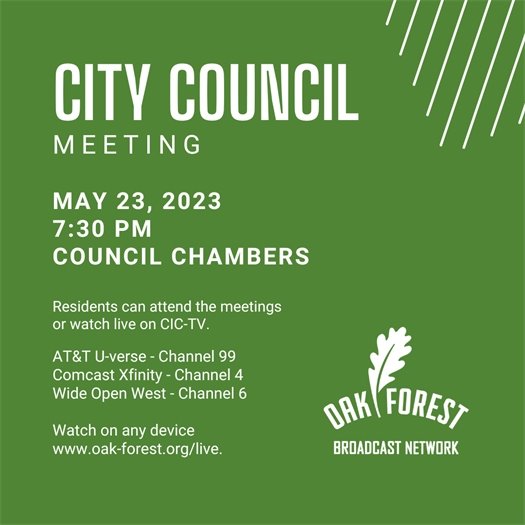 City Council Meeting Agenda 