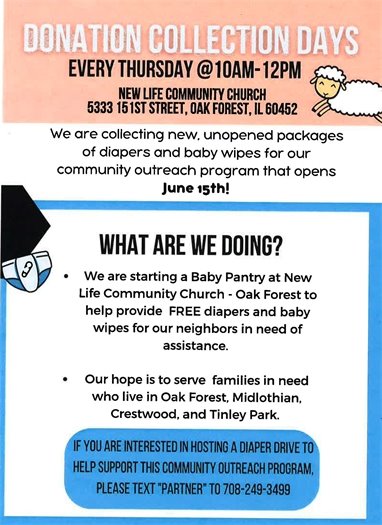 New Life Diaper Pantry