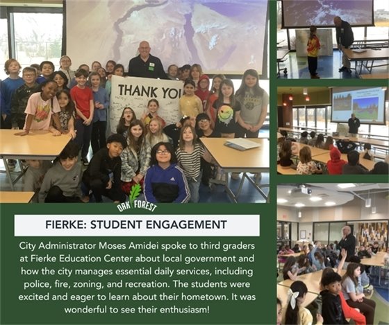 Classroom visit at Fierke