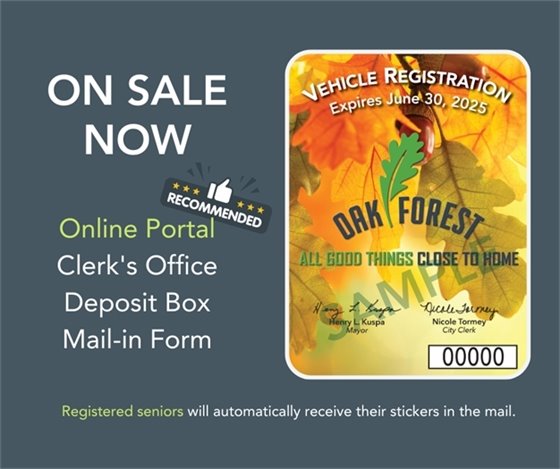 Vehicle Stickers on sale now