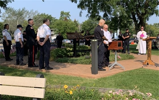 9/11 Memorial Event at Oak Forest City Hall