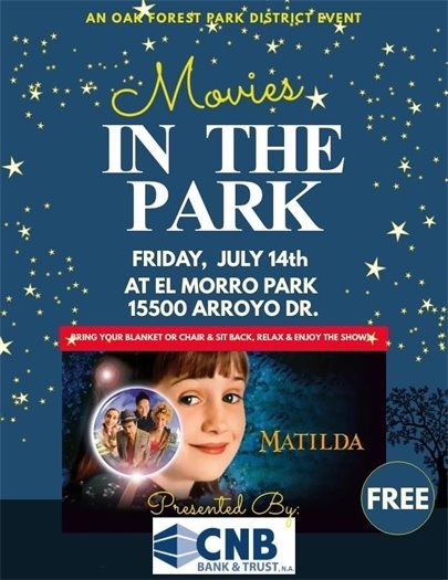 Movie in the Park July 14