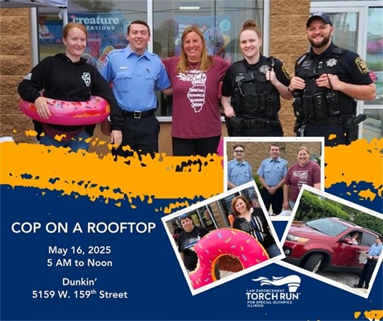 Cop on a Rooftop on May 16