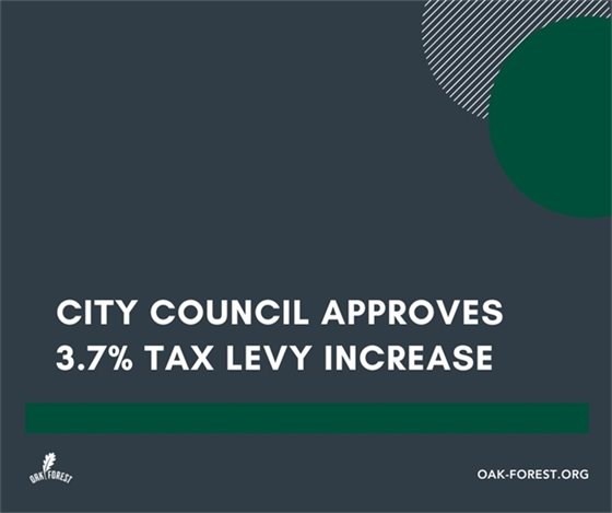 City Council approves tax levy increase