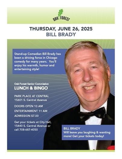 Senior Lunch: Bill Brady