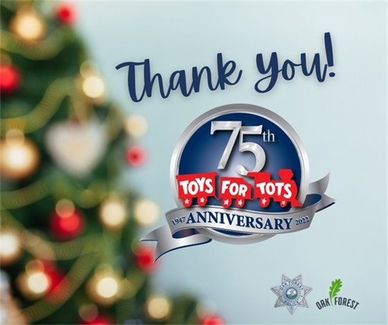 Thank you for donating to Toys for Tots