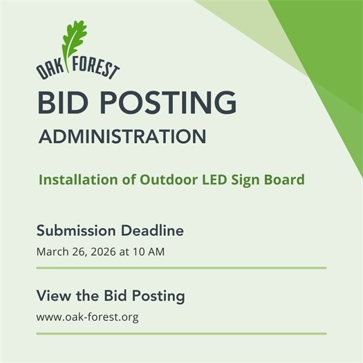 Bid: Outdoor LED Sign