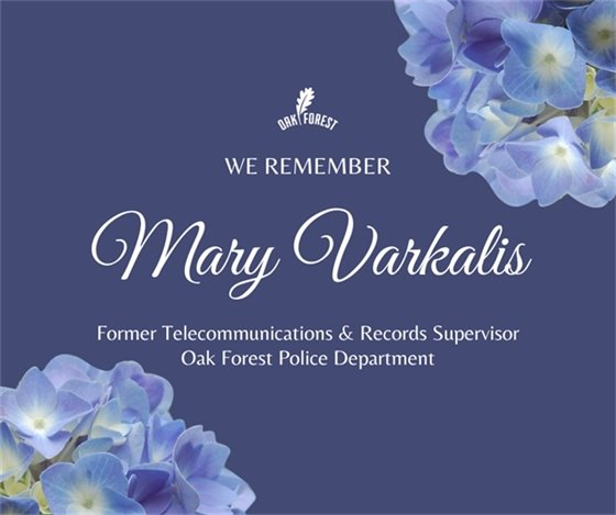 We Remember Mary Varkalis