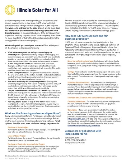 Illinois Solar for All Info page 2