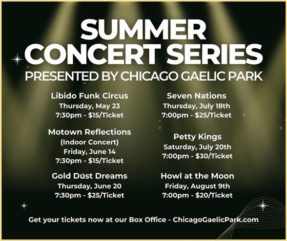 Gaelic Park Concert Series