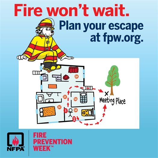 Fire Prevention Week starts Sunday