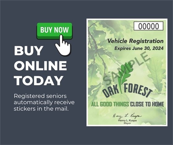 Buy your vehicle sticker