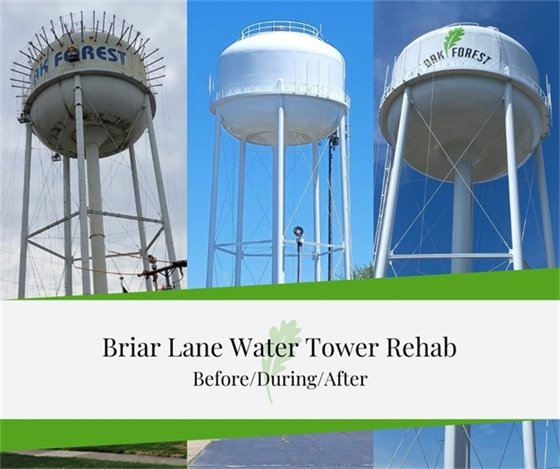 Briar Lane Water Tower Rehab 