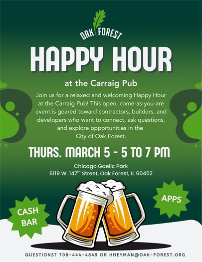 Happy Hour on March 5