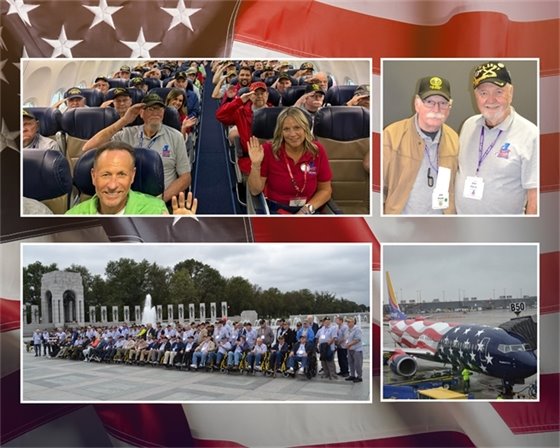 Honor Flight Chicago with Pioth and Pilch