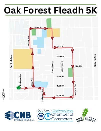 Fleadh 5K map