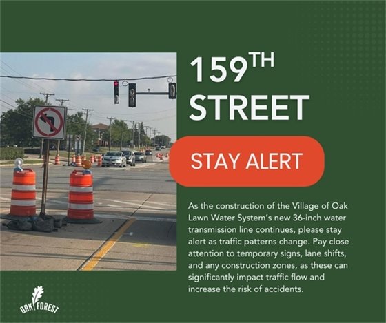 159th Street traffic pattern changes