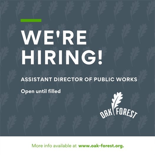 City seeks assistant public works director 