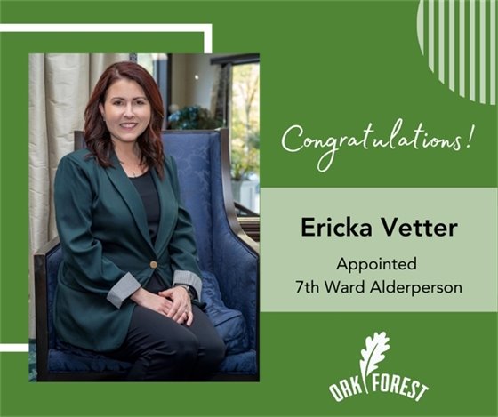 Vetter appointed 7th Ward alderperson