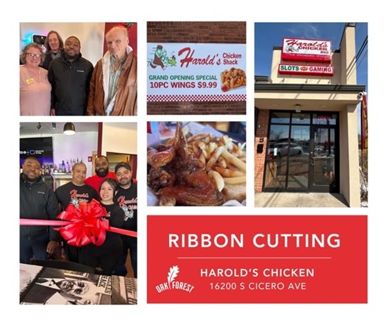 Harold's Chicken Ribbon Cutting