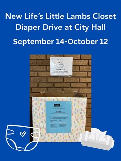Diaper Drive at City Hall