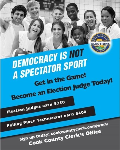 Become an election judge