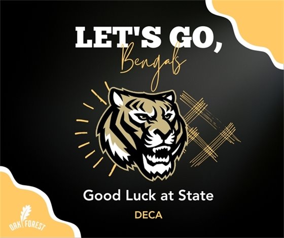 Good Luck at State: DECA