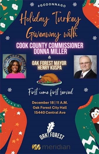 Turkey Giveaway at City Hall 
