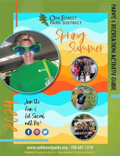 Oak Forest Park District Spring Summer Registration
