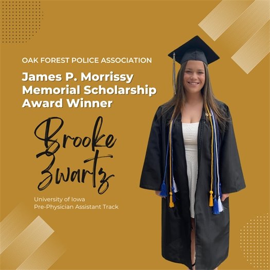 Brooke Zwartz awarded Morrissy Scholarship