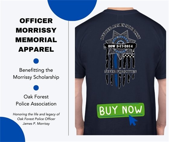 Officer Morrissy Memorial Apparel