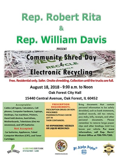 Community Shred and Electronic Recycling