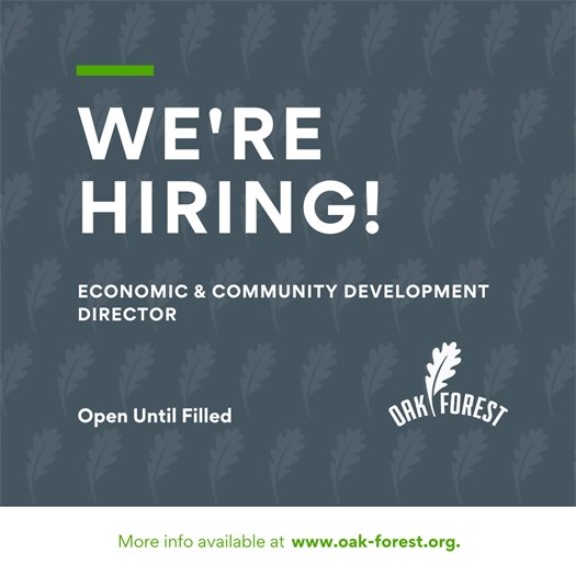 We're Hiring Community Development Director