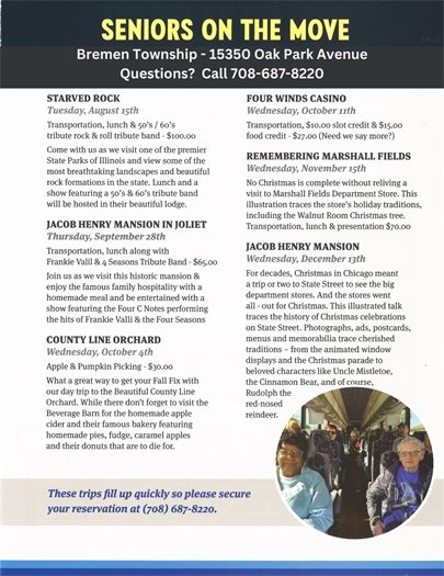 Bremen Township Senior Activities