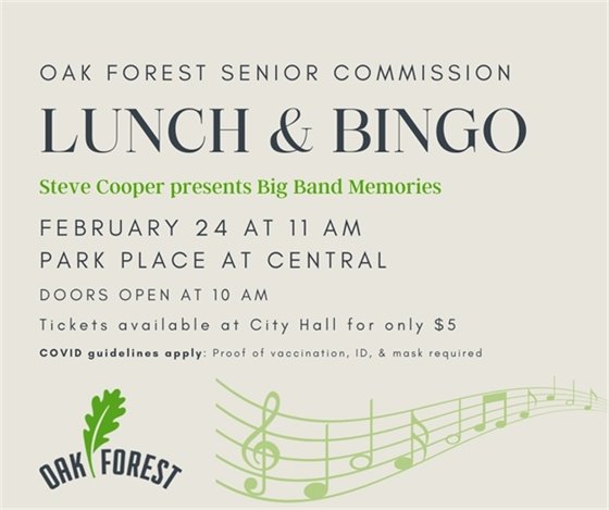 Senior Commission Lunch and Bingo