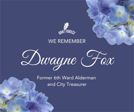 We remember Dwayne Fox