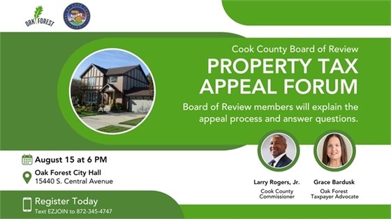 Property Tax Appeal Forum