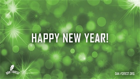 Happy New Year from the City of Oak Forest