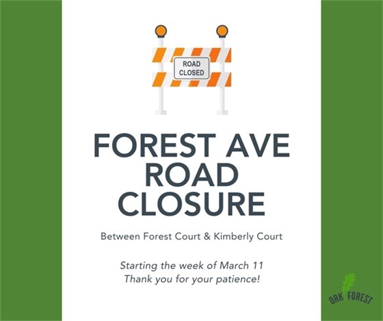 Forest Avenue Closure