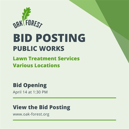 Lawn Treatment Services RFP