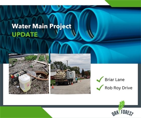 Water main update