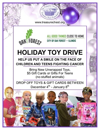 Pediatric Oncology Treasure Chest