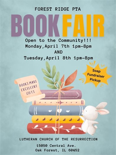 Forest Ridge PTA Book Fair 