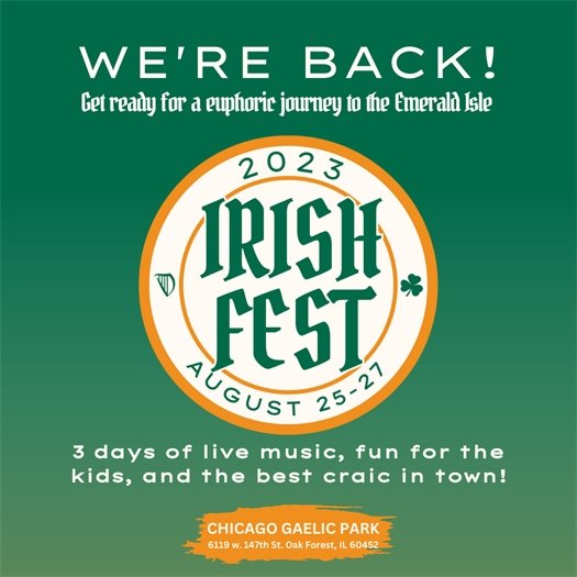Gaelic Park Irish Fest August 25 through August 27