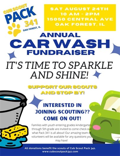 Cub Scout Car Wash