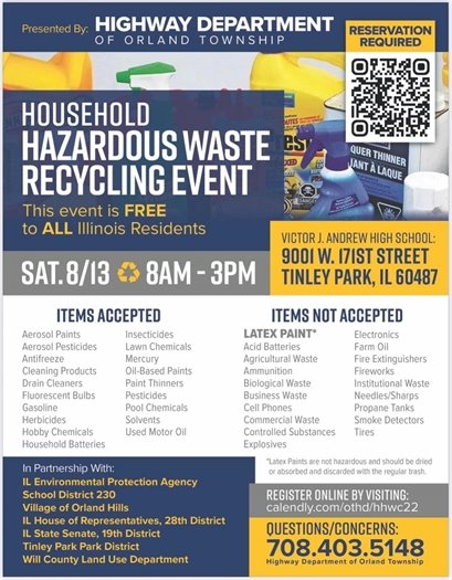 Household Hazardous Waste event