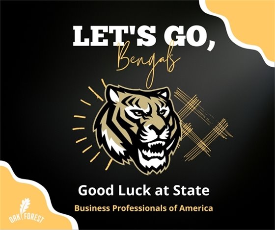 Good luck at state BPA OFHS