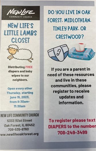 New Life Diaper Pantry